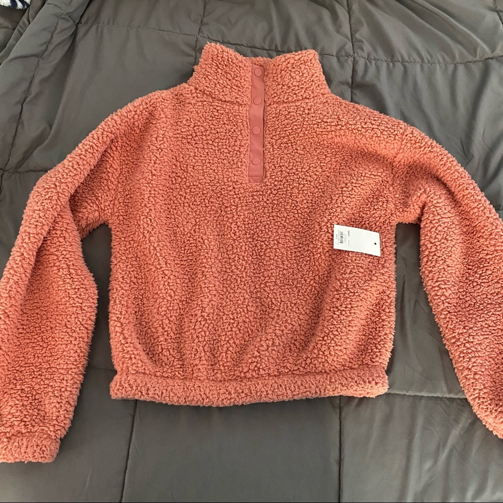 NWT Sherpa Teddy Coat
